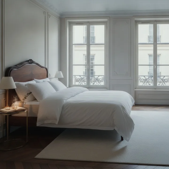 Ambiance chambre haussmannienne Duvéa